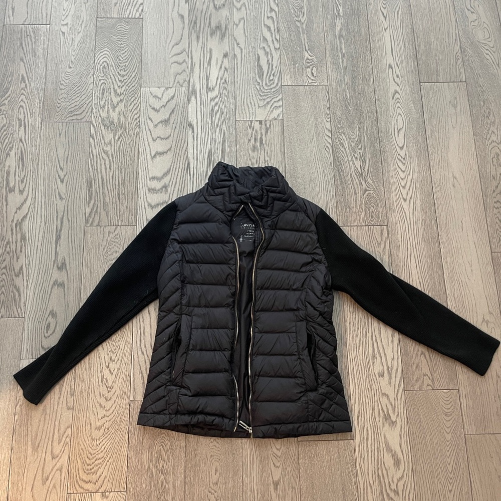 Calvin Klein Black Quilted Vest Jacket